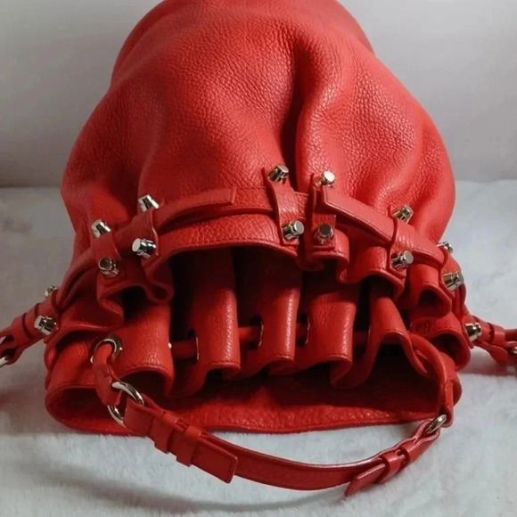 Alexander wang studded Diego bucket leather bag - Picture 10 of 16